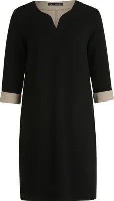 Produktbild von Kleid Kurz 3/4 Arm 9875 Black/Beige Größe 40
