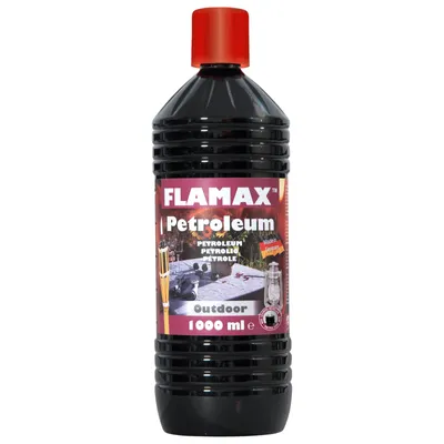 Produktbild von Brennstoff Petroleum Lampenöl 1000ml Flasche für Öllampen und Gartenfackeln