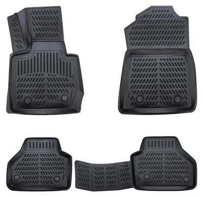 Obrázek produktu pro 4dílná sada 3D gumových rohoží do interiéru z TPE gumy, řada X, pro BMW X3 F25 (2011–2017)