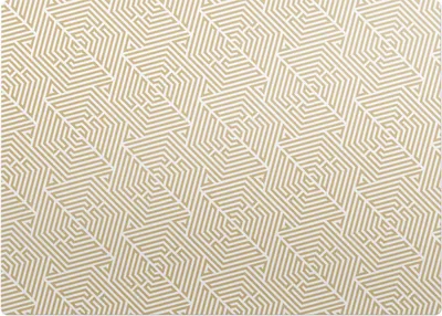 Produktbild von Geometrisches Labyrinth – Bodenschutzmatte – Stuhlunterlage 140x100 cm – Rutschfest – Hartbodenmatte