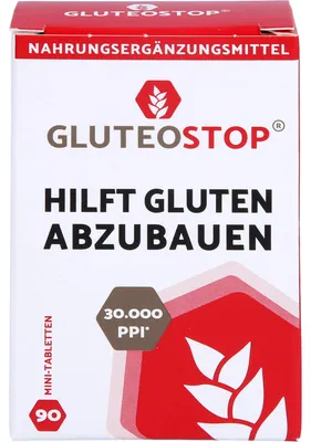 Obrázok produktu pre Tablety GluteoStop pomáhajú odbúravať lepok, 90 tabliet