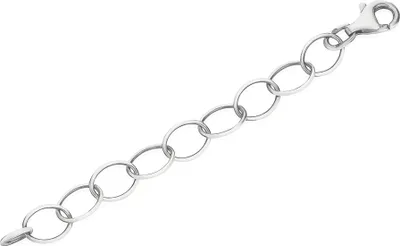 Produktbild von Verlängerungskettchen 7 cm Langankerkette aus 925 Silber DIY Schmuckherstellung