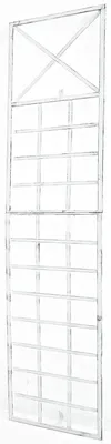 Obrázek produktu pro Mřížka na popínavé rostliny Trigo - 198 x 40 cm - Bílá antik