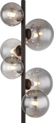 Immagine prodotto di Globo Lighting lampada da terra in metallo nero opaco, 6x G9 LED