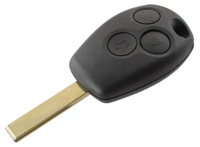 Produktbild von Renault Clio Kangoo Laguna Master Megane Modus Thalia Trafic Twingo Fernbedienungsgehäuse GERADES MÄHWERK MIT RILLS 3 TASTEN