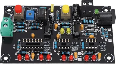 Produktbild von Operationsverstärker-Testmodulplatine OP-AMP-Tester Hoch-/Niedriggeschwindigkeits-Differenzialtest für Einzelchip-, Dual- und Vierkanal-Elektronikexperimente