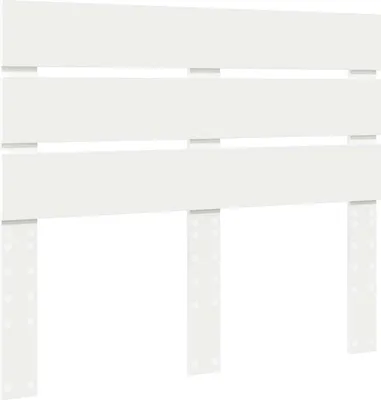 Image de Tête de lit vidaXL en bois blanc