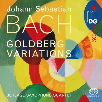 Obrázek produktu pro Johann Sebastian Bach (1685-1750): Goldbergovy variace BWV 988 pro saxofonové kvarteto - MDG - (Classic / SACD)