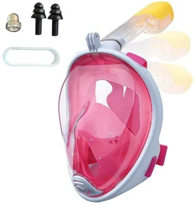 Image de Masque de plongée - Champ de vision à 180 degrés - Masque tuba