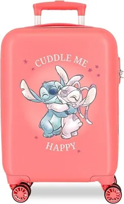 Produktbild von Joumma Bags Kinder Koffer Trolley Kinderkoffer Disney Lilo & Stitch Altrosa