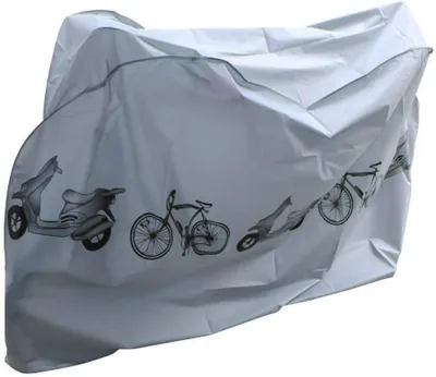 Imagen del producto de Funda para bicicleta, impermeable, resistente, de 210x100 cm, para uso en exteriores