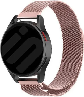 Produktbild von Strap-it Samsung Galaxy Watch 6 - 40mm Milanese Armband (Rosa)