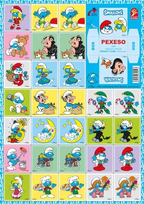 Obrázok produktu pre RAPPA Pexeso Šmolkovia