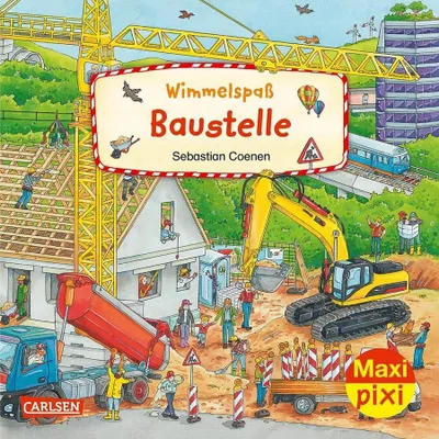 Produktbild von Maxi Pixi 424: Wimmelspaß Baustelle