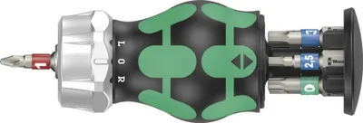 Produktbild von Wera Bicycle Bit Set 5 Ratschenschraubendreher Stubbi