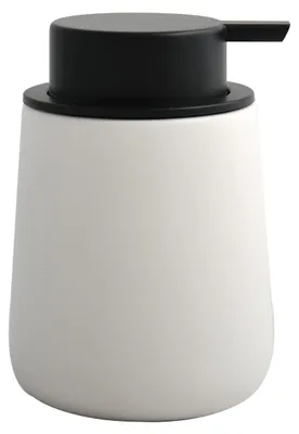 Produktbild von MSV Seifenpumpe/Spender Malmo - Keramik - weis - 12 cm