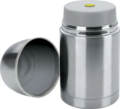 Immagine prodotto di Borraccia termos in acciaio inox Ibili per solidi 550ml Argento Argento Taglia unica