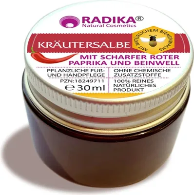 Obrázok produktu pre Krém s ostrým červeným korením a kostivalom 30 ml