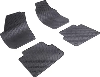 Obrázek produktu pro Autokoberce gumové přesné s nízkým okrajem - Škoda Roomster (Typ 5J) (2006-2015) ekonomický design