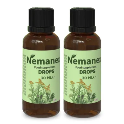 Image de 2x Nemanex - gouttes pour le nettoyage du corps 30 ml