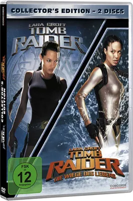 Obrázok produktu pre Tomb Raider - Lara Croft 1&2 (DVD) 2DVDs Min: /DD5.1/WS - Concorde 2940 - (DVD Video / Action)