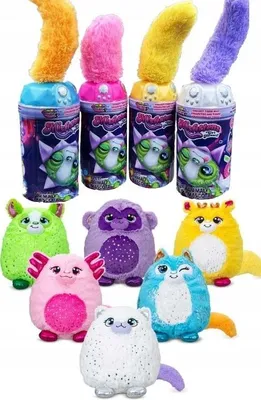Produktbild von Basic Fun! Misfittens Plüschtier Überraschungsfigur mit Glitzer
