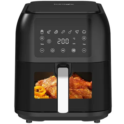 Produktbild von Heißluftfritteuse 8,5L XXL Heizluft Fritteuse LED-Anzeige, Air Fryer mit 7 Programmen,Ohne Öl