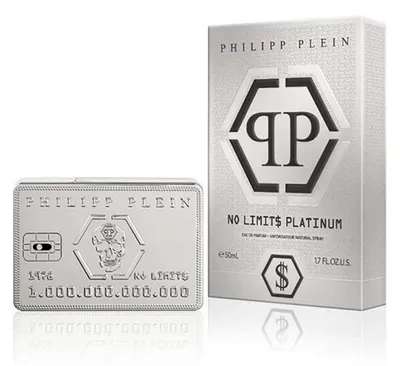 Produktbild: Philipp Plein No Limits Platinum Eau De Parfum 50ml Spray