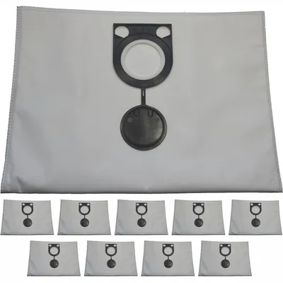 Vliesfilterbeutel 10 Stück, 45-78 L, für Staubsauger