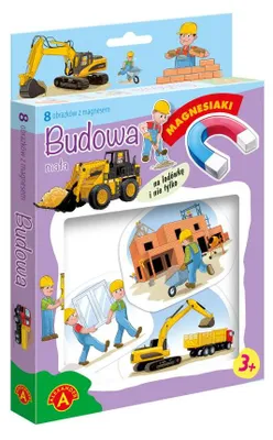 Produktbild von ALEXANDER Gra Magnesiaki Mała Budowa: Magnesy edukacyjne dla dzieci