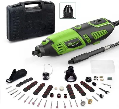 Produktbild von Multitool-Set aus Metall für Polieren und Bearbeiten