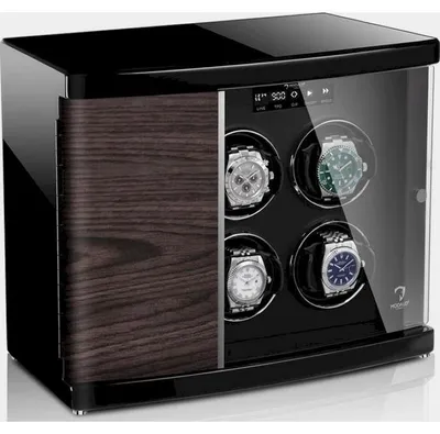 Produktbild von Modalo - 3006714 - Uhrenbeweger - Timeless 6 Makassar/schwarz