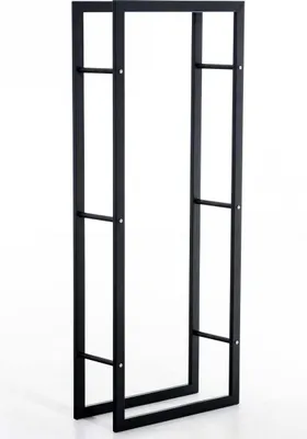 Zdjęcie produktu dla Stojak na drewno kominkowe 40x25x125 cm