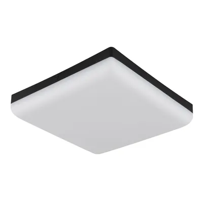 Immagine prodotto di Plafoniera LED, nera, quadrata, L 22 cm