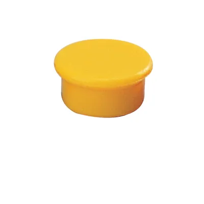 Obrázek produktu pro Silný plánovací magnet Dahle 13 mm žlutý, 8 kusů v blistru