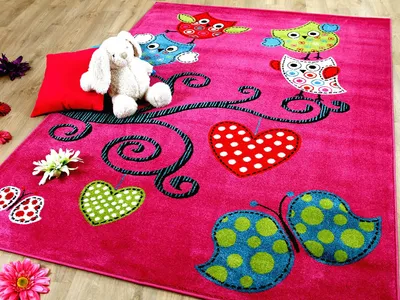 Immagine prodotto di 120x170 cm Tappeto a pezzi Kids 420 lilla