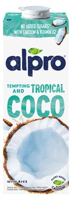 Zdjęcie produktu dla Alpro napój kokosowy z ryżem z wapniem wegański oryginalny 1000 ml