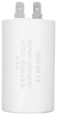 Betriebskondensator 60 µF 250 V AC CBB60 rund für Motoren