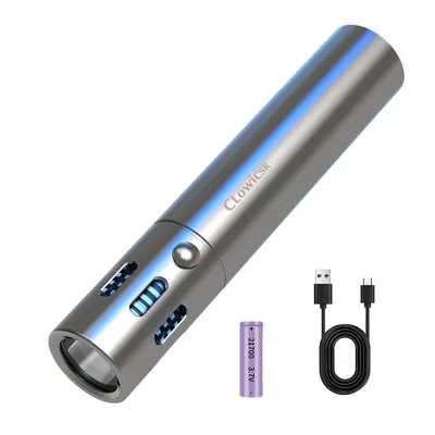 Produktbild von Taschenlampe, Flashlight,1 Batterie,Wasserdicht, 5 Gang Getriebe, 500 Meter Reichweite