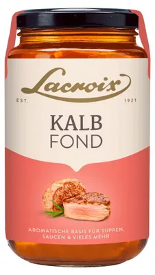 Zdjęcie produktu dla Lacroix bulion cielęcy do zup i sosów słoik 400ml