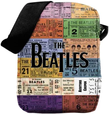 Immagine prodotto di Borsa a tracolla The Beatles Tickets - Nera