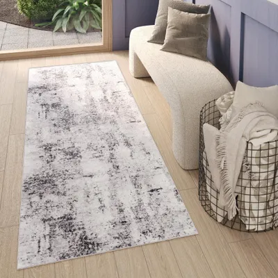 Produktbild von Tapiso Teppichläufer SKY Modern Beige Grau Hellgrau  80 x 200 cm