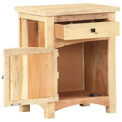Produktbild von vidaXL Nachttisch 40x30x50 cm Massives Altholz