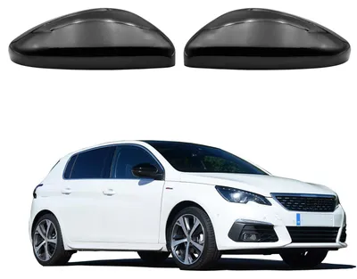 Obrázok produktu pre Lesklý čierny kryt zrkadla na bočných dverách