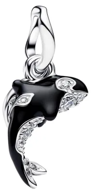Produktbild von Pandora Charm-Anhänger Damen Orca Zirkonia Sterling-Silber 794683C01