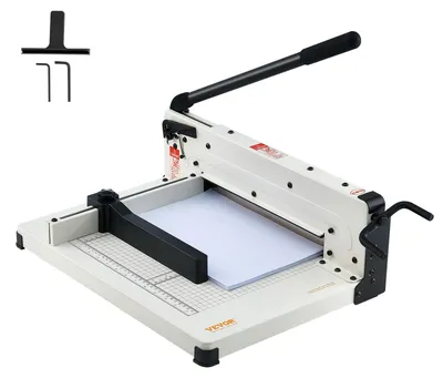 Produktbild von VEVOR Papierschneider manuelle Schneidemaschine (bis A4 Papier 304,8 mm, 400 Bla