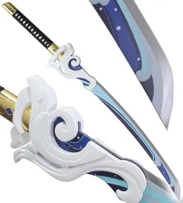 Produktbild von Genshin Impact Epee Akuoumaru Sabre G.S Replique AcierGenshin Impact Schwert Akuoumaru Sabre G.S Replik aus Stahl