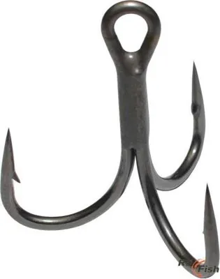 Obrázok produktu pre Black Cat trojháčik Curved DG coating 5ks 2/0