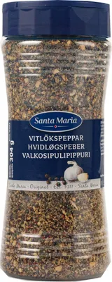 Produktbild von Santa Maria Hvidlögpeber 304g