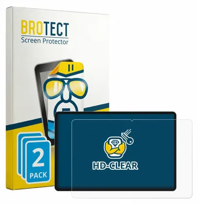 Produktbild von 2x Für Teclast P50 2026 Schutzfolie BROTECT Displayschutz Display Schutz Folie Klar Transparent